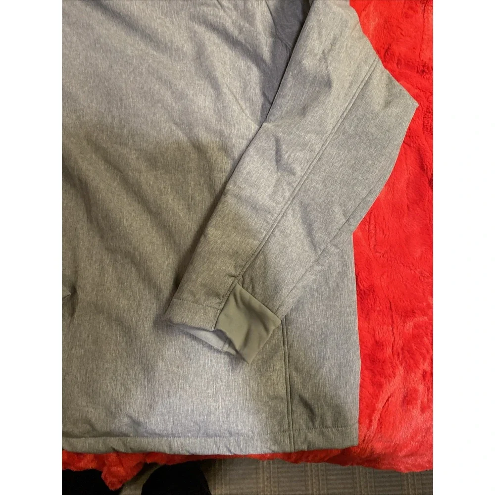 Kirkland Signature Men's Fleece‎ Lined Soft shell Jacket With Hood Size XXL